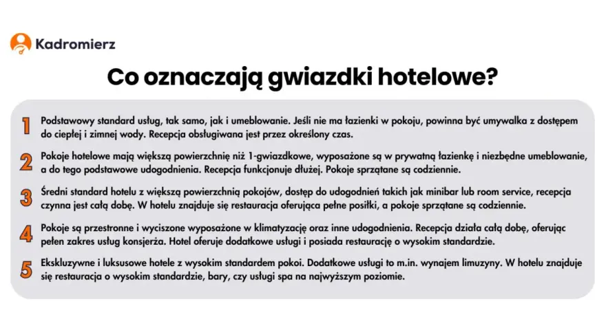 Co oznaczają gwiazdki w hotelu? Odkryj tajemnice standardów jakości